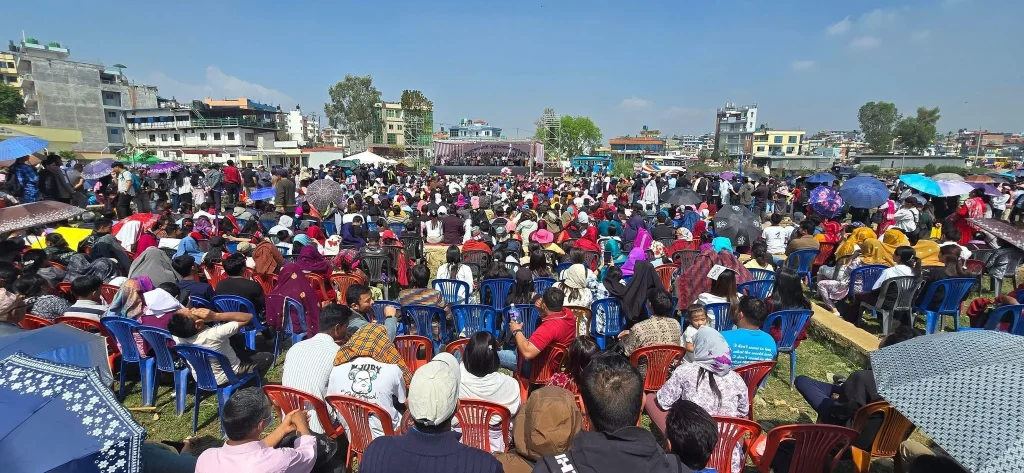 दशौं हजारको सहभागितामा उपत्यकाव्यापी पुनरुत्थान महोत्सव भक्तपुरमा भव्यताका साथ सम्पन्न